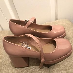 Pink Patent Leather Steve Madden Mary Jane